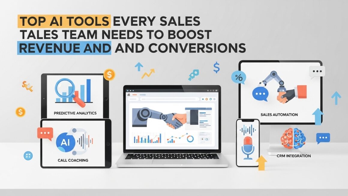 Top AI Tools Every Sales Team Needs to Boost Revenue and Conversions