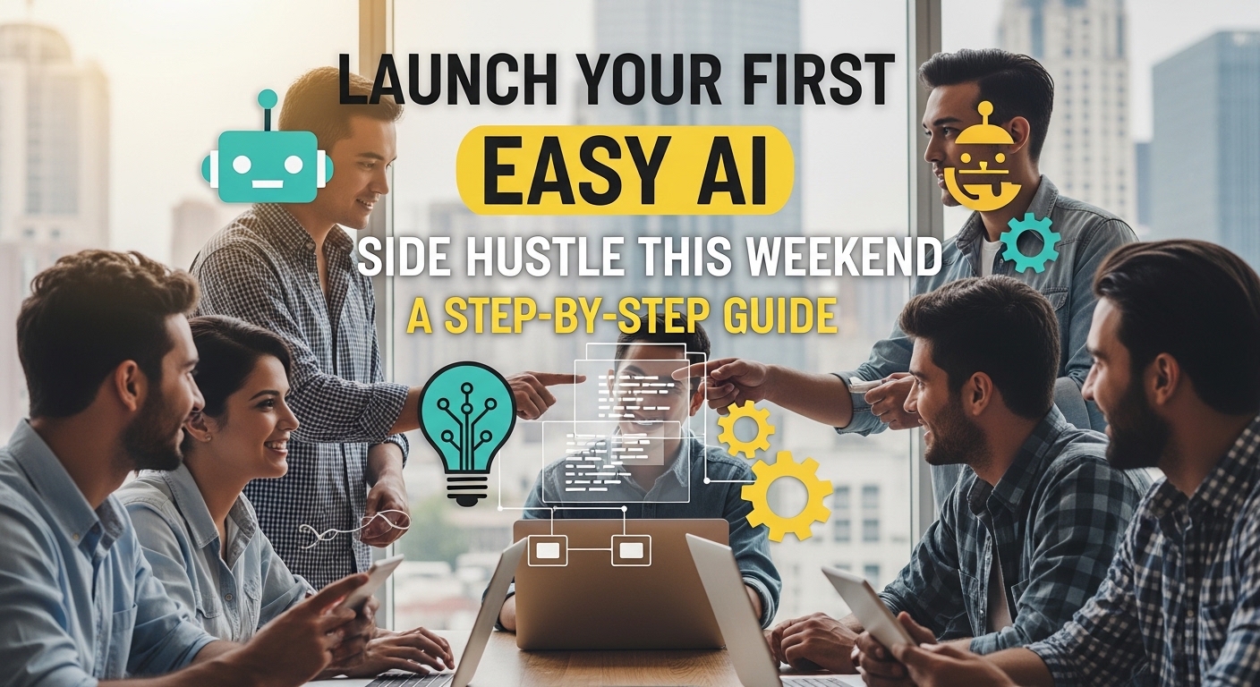 Launch Your First Easy AI Side Hustle This Weekend: A Step-by-Step Guide