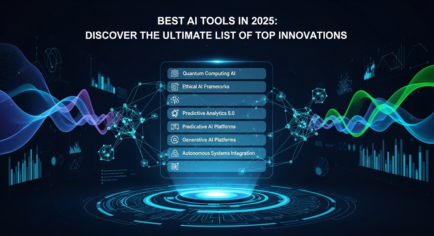Best AI Tools in 2025: Discover the Ultimate List of Top Innovations