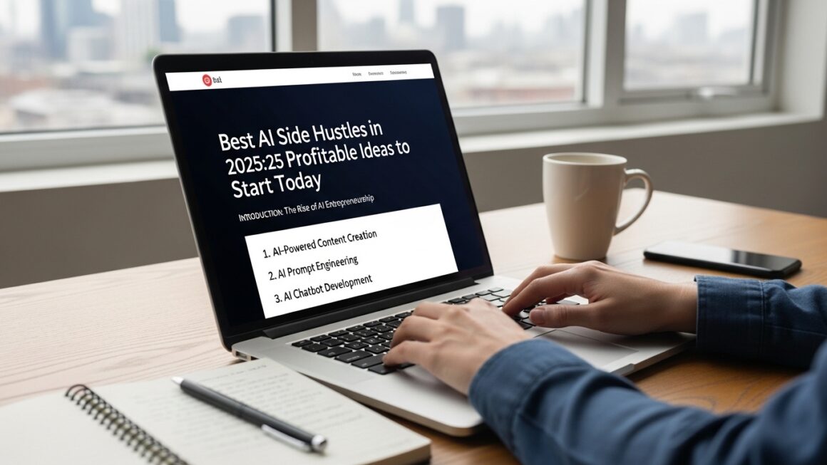 Best AI Side Hustles in 2025: 25 Profitable Ideas to Start Today
