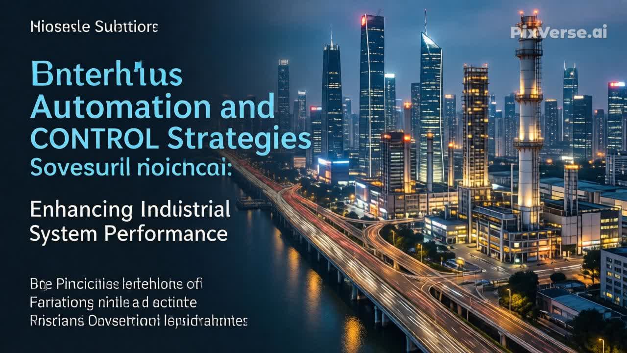 Effective Automation and Control Strategies for Enhancing Industrial System Performance