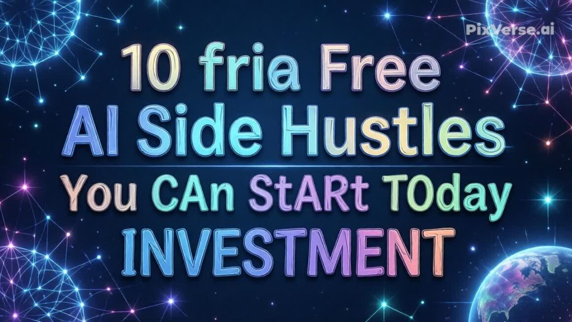 Top 10 Free AI Side Hustles You Can Start Today Without Investment